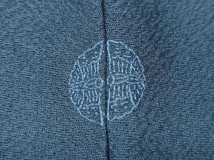 平和屋着物●訪問着　総刺繍　貝合せ花文　金糸　正絹　逸品　CABH9933ut