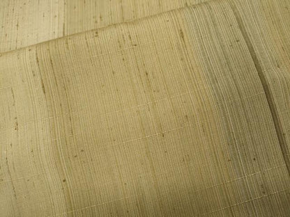 平和屋着物●ぜんまい紬　間道　正絹　逸品　CABH9948ut