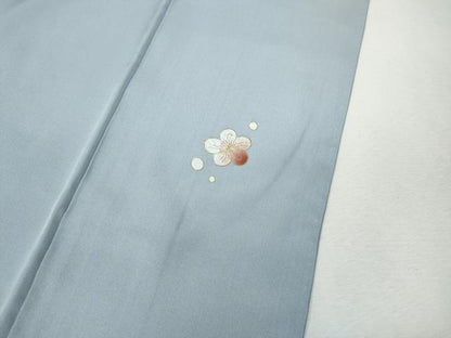 平和屋着物●中国三大刺繍　スワトウ刺繍　訪問着　螺鈿　雪輪花文　暈し染め　金彩　正絹　逸品　CABH9951ut