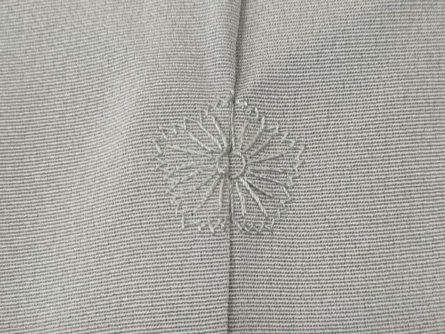 平和屋着物●訪問着　駒刺繍　飛鳥吉祥花文　金彩　正絹　逸品　CABH9963ut