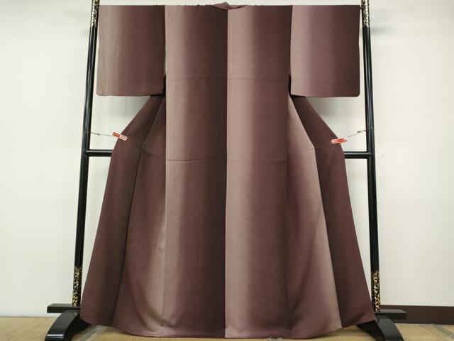平和屋着物●上質な小紋　霞間道　暈し染め　正絹　逸品　CABH9992ut