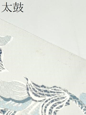 平和屋着物●六通柄袋帯　更紗花唐草文　正絹　逸品　CABI0062hy