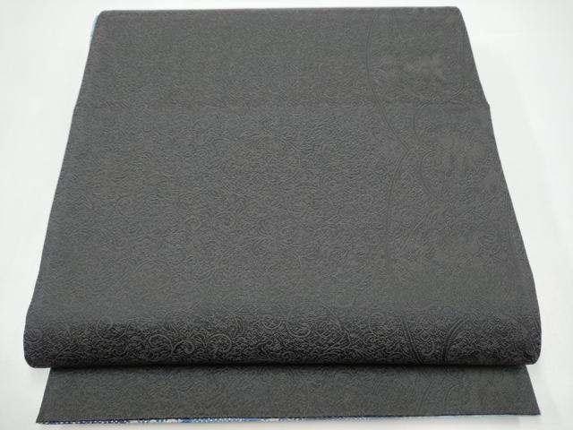 平和屋着物●両面　両方向　全通柄袋帯　菊　金銀彩　正絹　逸品　CABI0079hy
