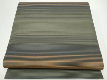 平和屋着物●両面　全通柄袋帯　エ霞文　正絹　逸品　CABI0090hy