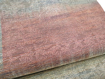 平和屋着物●紋屋井関　御寮織　六通柄袋帯　霞草花文　金糸　正絹　逸品　CABI0122hy