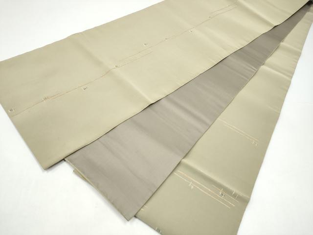平和屋着物●六通柄袋帯　幾何学文様　正絹　逸品　CABI0131hy