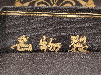 平和屋着物●六通柄袋帯　名物裂　ますいわ屋扱い　正絹　逸品　CABI0135hy