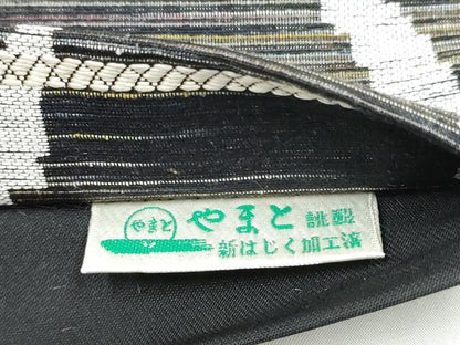 平和屋着物●六通柄袋帯　葡萄蔦の葉文　やまと誂製　正絹　逸品　CABI0138hy