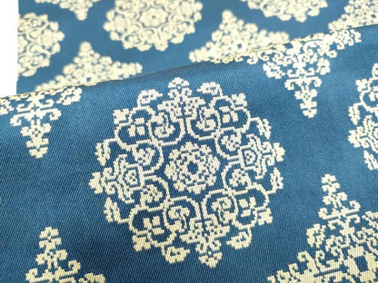 平和屋着物●龍村美術織物　九寸開き名古屋帯　稜華紋錦　正絹　逸品　CABI0191hy