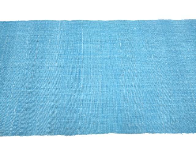 平和屋着物●つけ帯　紬地　紺鼠色　正絹　逸品　CABI0214hy
