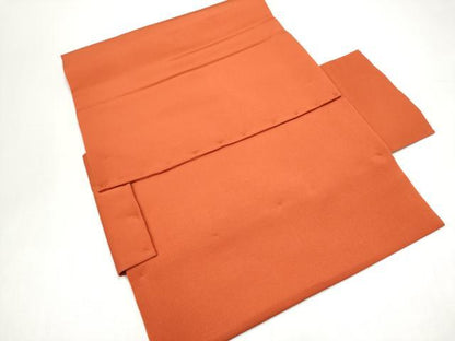 平和屋着物●塩瀬　つけ帯　ろうけつ染　草花文　銀通し地　正絹　逸品　CABI0217hy