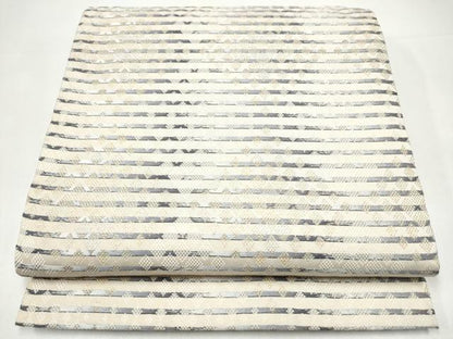 平和屋着物●六通柄袋帯　高貴燦彩文　金糸　正絹　逸品　CABI0223hy