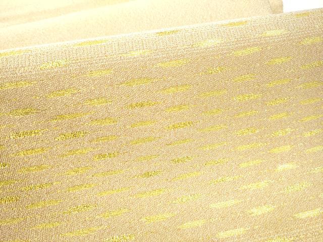 平和屋着物●六通柄袋帯　倭綴錦　箔霞紋　金糸　正絹　逸品　CABI0227hy