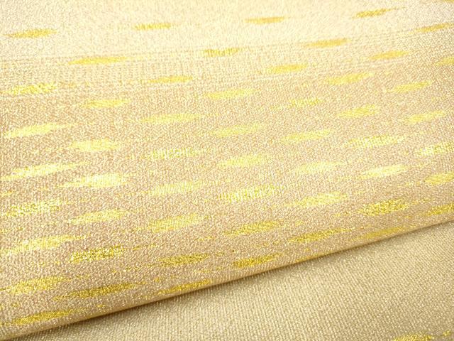 平和屋着物●六通柄袋帯　倭綴錦　箔霞紋　金糸　正絹　逸品　CABI0227hy
