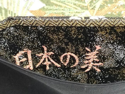平和屋着物●西陣　橋本清織物　六通柄袋帯　加賀綴れ　日本の美　百華陵乱文　金糸　証紙付き　上代128万　正絹　逸品　CABI0302hy