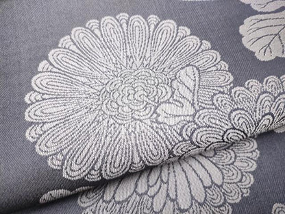 平和屋着物●両面　全通柄袋帯　菊　正絹　逸品　未使用　CABI0306hy