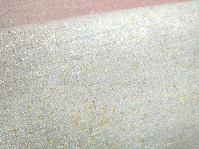 平和屋着物●五月みどりプロデュース　結城紬地　太鼓柄袋帯　結織苑　華心遊　金銀彩　正絹　逸品　CABI0358hy