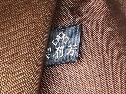 平和屋着物●西陣　紫鉱謹製　六通柄袋帯　亀甲草花文　金糸　正絹　逸品　CABI0366hy