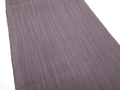 平和屋着物▽六通柄袋帯　スリーシーズン　春夏秋　よろけ縞　黒地　金糸　正絹　逸品　CABI0368hy