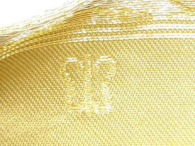 平和屋着物●西陣　川島織物　六通柄　本袋帯　流水文　金銀糸　正絹　逸品　CABI0383hy