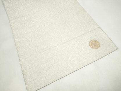 平和屋着物●太鼓柄袋帯　綴れ　霞文　金銀糸　正絹　逸品　CABI0384hy