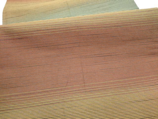 平和屋着物●両面　全通柄袋帯　花唐草文　正絹　逸品　CABI0389hy