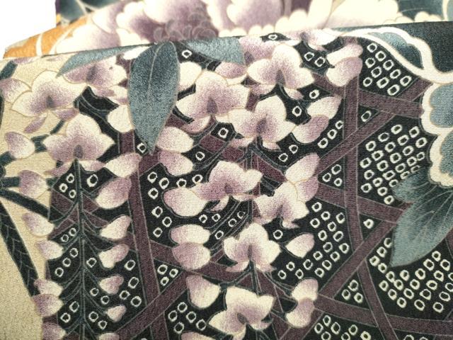 平和屋着物●全通柄　京袋帯　花籠文　CABI0392hy