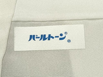 平和屋着物●訪問着　手描き　南天文　金銀彩　正絹　逸品　CABI0410gh