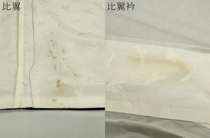 平和屋着物●本加賀友禅作家　百貫華峰　黒留袖　休み鳥枝梅花文　暈し染め　正絹　逸品　CABI0411gh