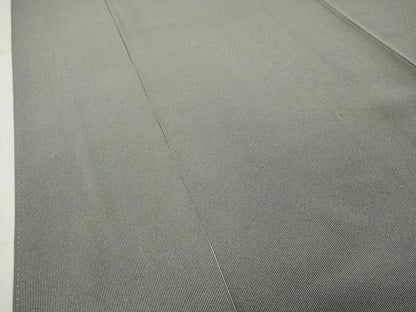 平和屋着物●江戸小紋　万筋　似せ紫色×灰黄緑色　正絹　逸品　CABI0416gh