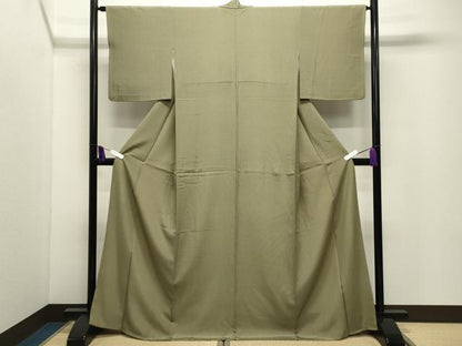 平和屋着物●江戸小紋　角通し　正絹　逸品　CABI0421gh
