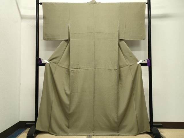 平和屋着物●江戸小紋　角通し　正絹　逸品　CABI0421gh
