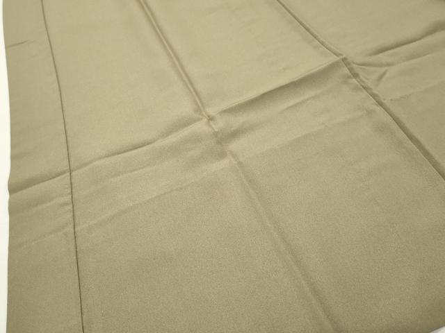 平和屋着物●男性　洗える最高級着物　＜英＞はなぶさ謹製　長襦袢　無双仕立て　色無地　油色　CABI0424gh