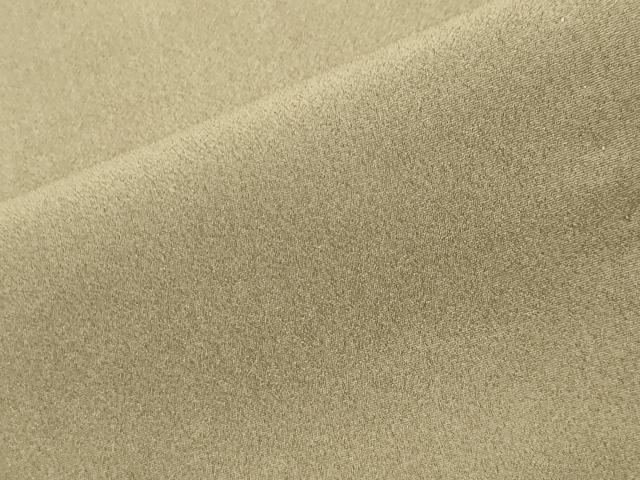 平和屋着物●男性　洗える最高級着物　＜英＞はなぶさ謹製　長襦袢　無双仕立て　色無地　油色　CABI0424gh