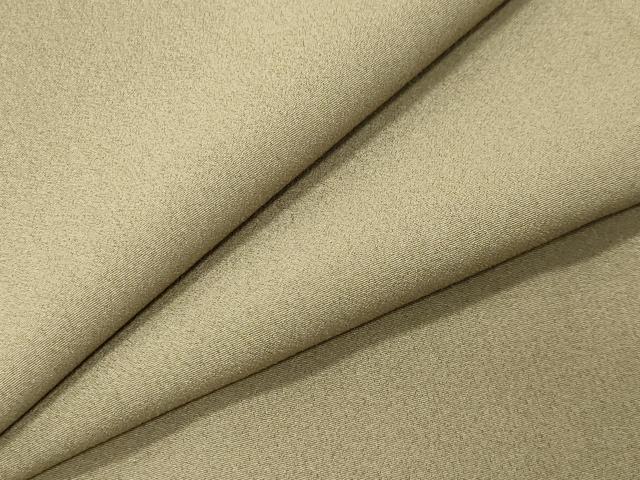 平和屋着物●男性　洗える最高級着物　＜英＞はなぶさ謹製　長襦袢　無双仕立て　色無地　油色　CABI0424gh