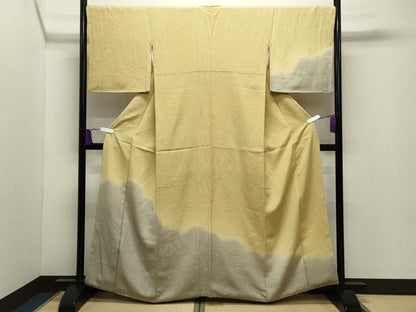 平和屋着物●訪問着　菊尽くし　暈し染め　正絹　逸品　CABI0425gh