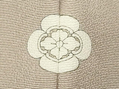 平和屋着物●豪華色留袖　作家物　駒刺繍　流水草花文　金彩　正絹　逸品　CABI0432gh