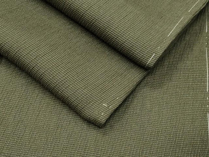 平和屋着物●男性　お召　霞文　三越扱い　正絹　逸品　未使用　CABI0435gh