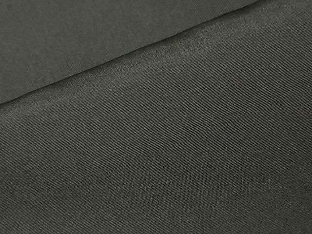 平和屋着物●男性　黒紋付　羽織セット　羽裏：冊子鼓吉祥文　正絹　逸品　CABI0442gh