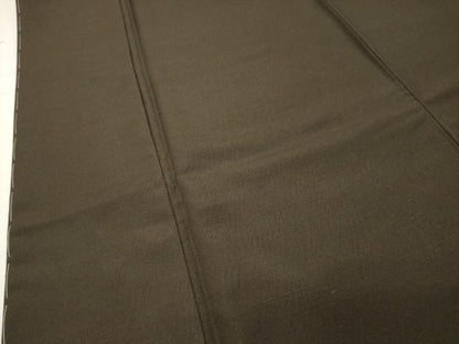 平和屋着物●男性　洗える最高級着物　＜英＞はなぶさ謹製　色無地　長襦袢・創作角帯セット　赤墨色　CABI0445gh