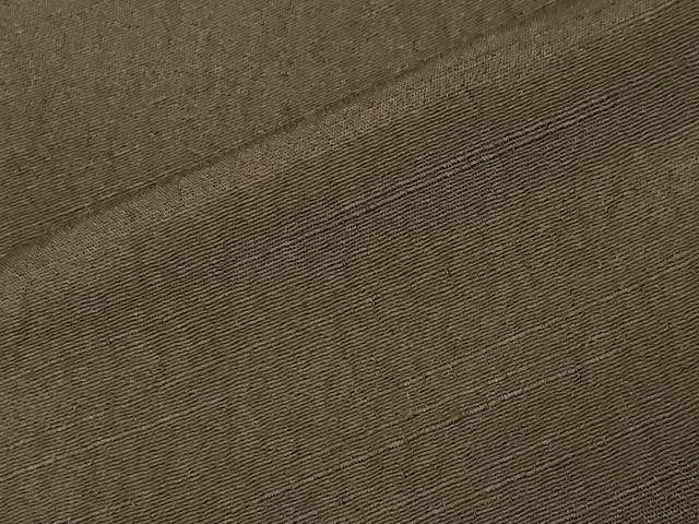 平和屋着物●男性　洗える最高級着物　＜英＞はなぶさ謹製　色無地　長襦袢・創作角帯セット　赤墨色　CABI0445gh