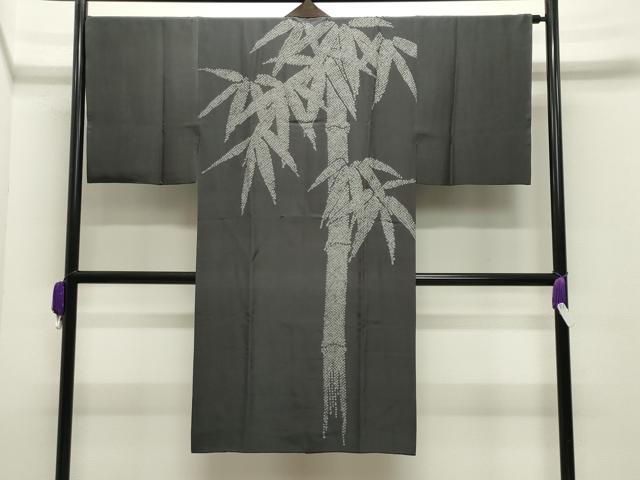 平和屋着物●男性　洗える最高級着物　＜英＞はなぶさ謹製　色無地　長襦袢・創作角帯セット　赤墨色　CABI0445gh