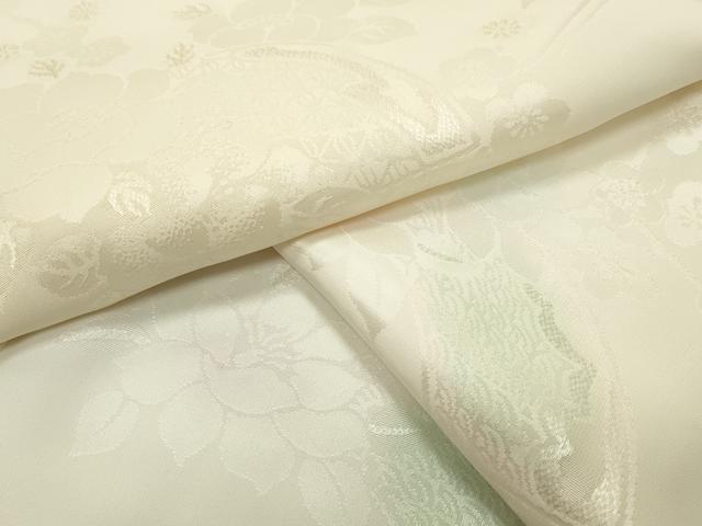 平和屋着物●長襦袢　袷　流水地紙花地紋　暈し染め　正絹　逸品　CABI0484gh