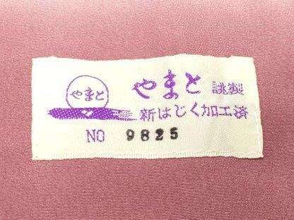 平和屋着物●皇室デザイナー　中村乃武夫　訪問着　蔦の葉文　暈し染め　金彩　やまと誂製　ロング丈　正絹　逸品　CABI0486gh
