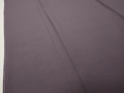 平和屋着物●上質な色無地　葡萄鼠色　正絹　逸品　未使用　CABI0489gh