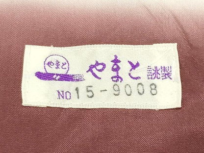 平和屋着物●上質な紬　竜巻絞り　吉祥間道　やまと誂製　ロング丈　正絹　逸品　CABI0492gh