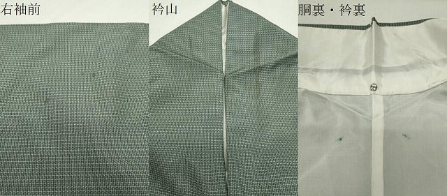 平和屋着物●本場大島紬　100亀甲　総詰め　正絹　逸品　CABI0494gh