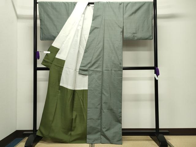 平和屋着物●本場大島紬　100亀甲　総詰め　正絹　逸品　CABI0494gh