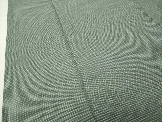 平和屋着物●本場大島紬　100亀甲　総詰め　正絹　逸品　CABI0494gh