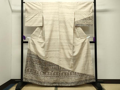 平和屋着物●訪問着　壁画文様　正絹　逸品　未使用　CABI0498gh